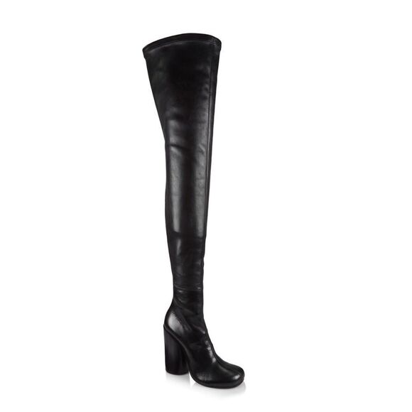 Burberry Anita Leather Over-The-Knee Boots size 37 - Picture 1 of 16